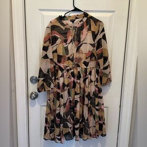 Torrid Size 1 Geometric Dress